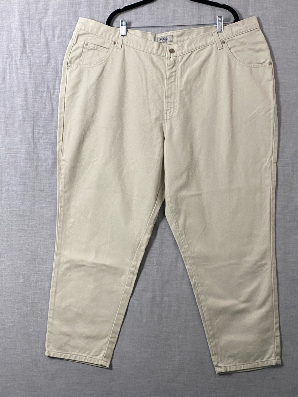 NEW Just My Size Relaxed Fit Jeans 100% Cotton Stone Colour Size 26W Petite